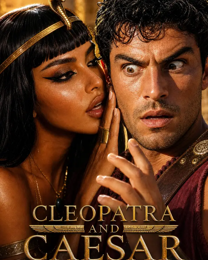 Cleopatra and Caesar poster