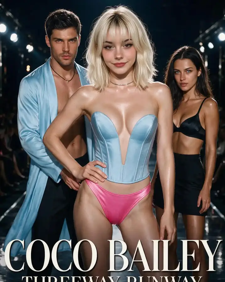 Coco Bailey: Threeway Runway poster